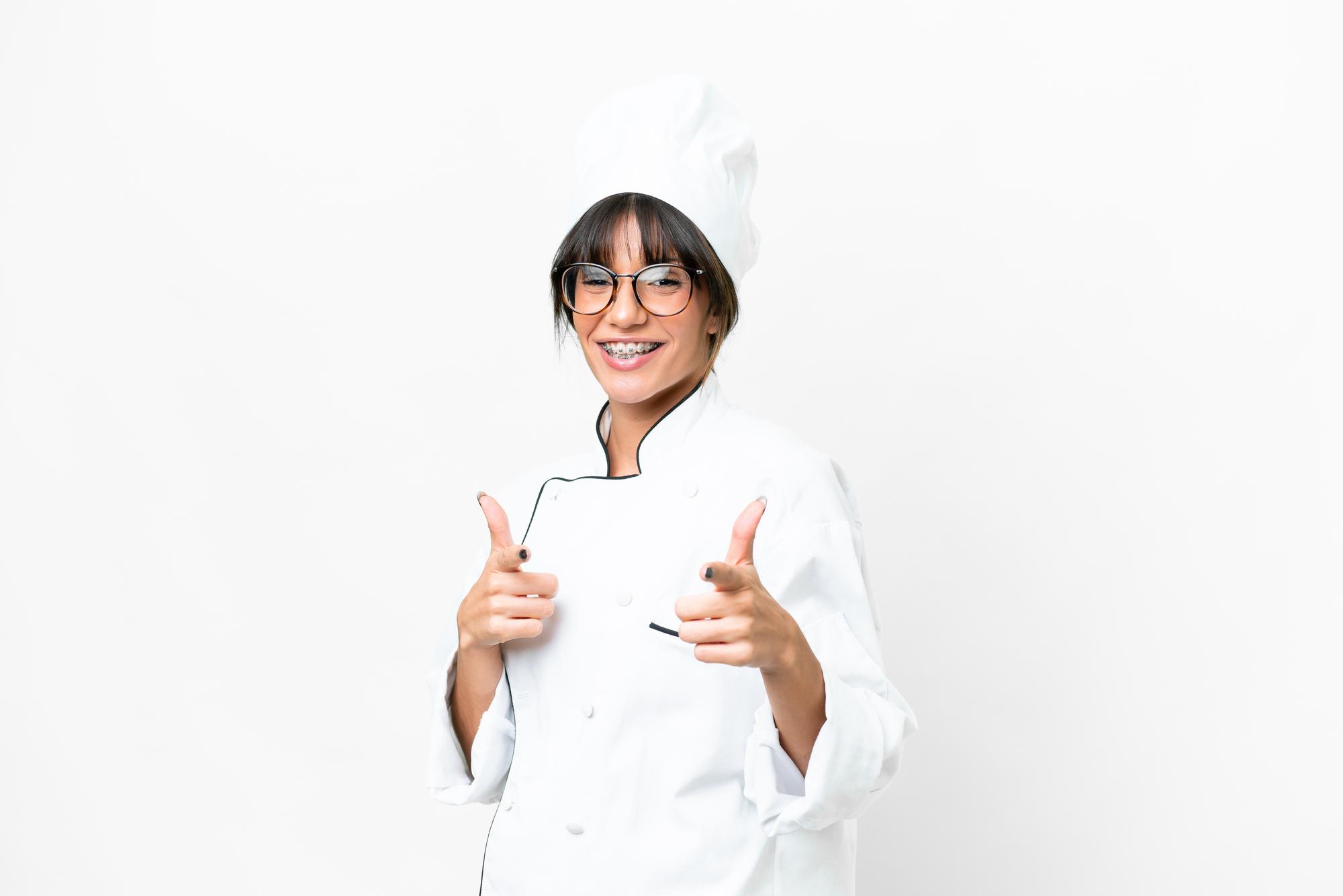Contact area with friendly chef